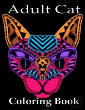 Adult Cats Coloring Book