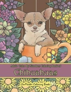 Bertrand.pt - Adult Color By Numbers Coloring Book Of Chihuahuas