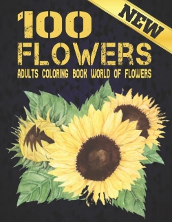 Bertrand.pt - Adult Coloring Book 100 Flowers