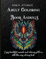Adult Coloring Book Animals
