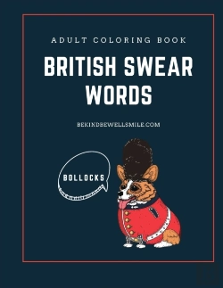 Bertrand.pt - Adult Coloring Book British Swear Words Adult By Bekindbewellsmile.Com