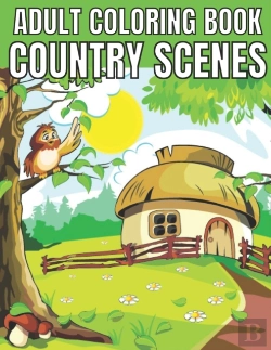Bertrand.pt - Adult Coloring Book Country Scenes