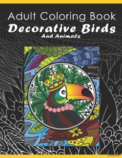 Bertrand.pt - Adult Coloring Book Decorative Birds And Animals