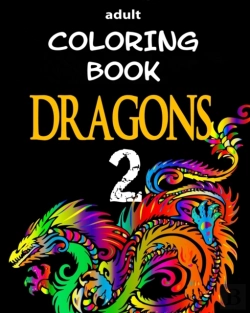 Bertrand.pt - Adult Coloring Book - Dragons 2