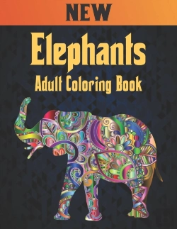 Bertrand.pt - Adult Coloring Book Elephants New