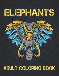 Bertrand.pt - Adult Coloring Book Elephants