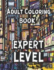 Adult Coloring Book - Expert Level