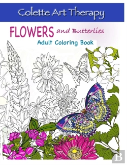 Bertrand.pt - Adult Coloring Book Flowers