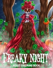 Adult Coloring Book | Freaky Night