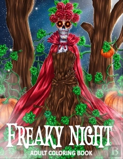 Bertrand.pt - Adult Coloring Book | Freaky Night