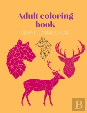 Adult Coloring Book-Geometric Animal Designs