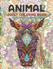 Adult Coloring Book Geometric Patterns - Animal