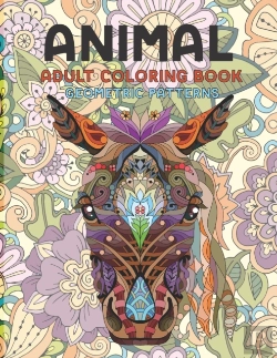 Bertrand.pt - Adult Coloring Book Geometric Patterns - Animal