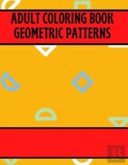 Adult Coloring Book Geometric Patterns
