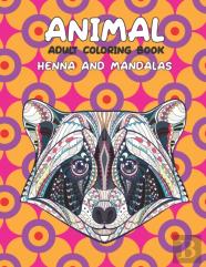 Adult Coloring Book Henna And Mandalas Animal