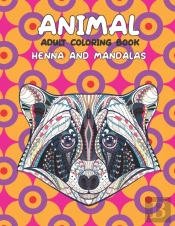 Adult Coloring Book Henna And Mandalas Animal
