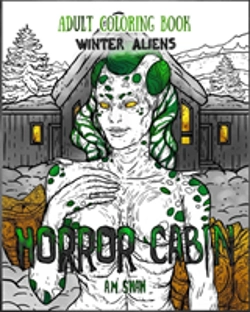 Bertrand.pt - Adult Coloring Book Horror Cabin