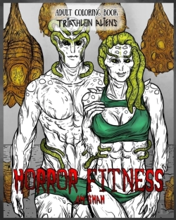 Bertrand.pt - Adult Coloring Book Horror Fitness
