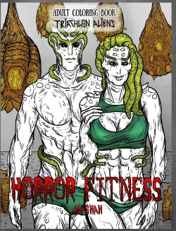 Bertrand.pt - Adult Coloring Book Horror Fitness