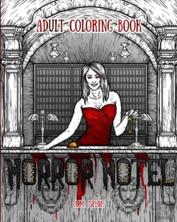 Bertrand.pt - Adult Coloring Book: Horror Hotel