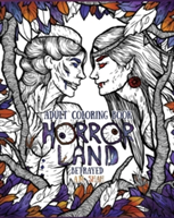 Adult Coloring Book Horror Land