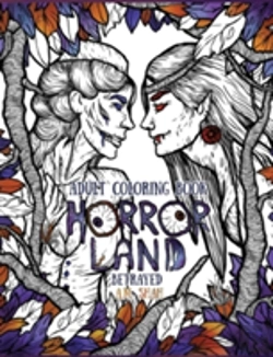 Bertrand.pt - Adult Coloring Book Horror Land