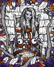 Adult Coloring Book Horror Land