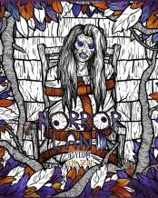 Adult Coloring Book Horror Land