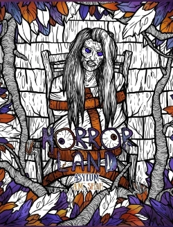 Bertrand.pt - Adult Coloring Book Horror Land