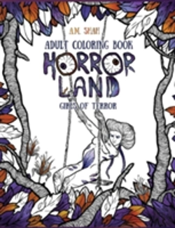 Bertrand.pt - Adult Coloring Book: Horror Land Girls Of Terror (Book 2)