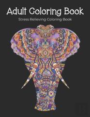 Adult Coloring Book L Stress Relieving Coloring Book