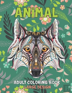 Bertrand.pt - Adult Coloring Book Large Design - Animal