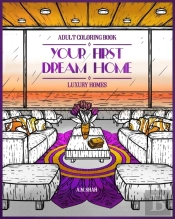 Adult Coloring Book Luxury Homes