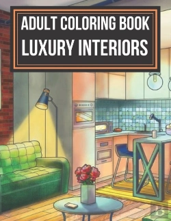 Bertrand.pt - Adult Coloring Book Luxury Interiors