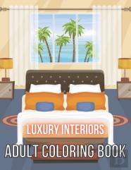 Adult Coloring Book Luxury Interiors