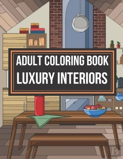 Bertrand.pt - Adult Coloring Book Luxury Interiors
