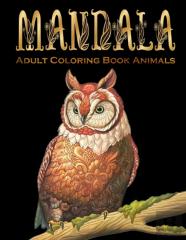 Adult Coloring Book Mandala Animals