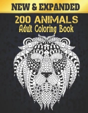 Adult Coloring Book New Animals
