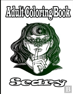 Bertrand.pt - Adult Coloring Book Scary