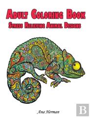 Adult Coloring Book Stress Relieving Animal Designs