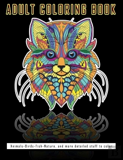 Bertrand.pt - Adult Coloring Book - Stress Relieving Animal Designs