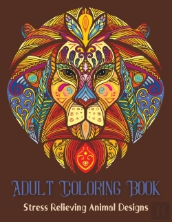 Bertrand.pt - Adult Coloring Book, Stress Relieving Animal Designs