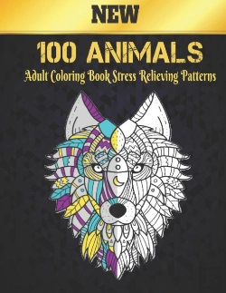 Bertrand.pt - Adult Coloring Book Stress Relieving Animals Patterns