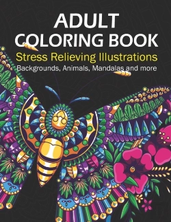 Bertrand.pt - Adult Coloring Book Stress Relieving Illustrations