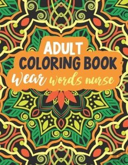 Bertrand.pt - Adult Coloring Book Swear Words Nurse