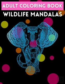 Bertrand.pt - Adult Coloring Book Wildlife Mandalas