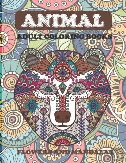 Bertrand.pt - Adult Coloring Books Flowers And Mandalas - Animal