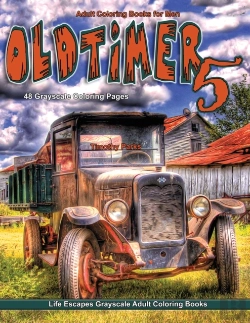 Bertrand.pt - Adult Coloring Books For Men Oldtimer 5