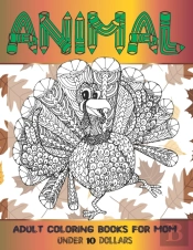 Adult Coloring Books For Mom - Animal - Under 10 Dollars