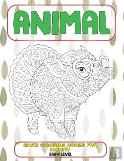 Bertrand.pt - Adult Coloring Books For Mommy - Animal - Easy Level